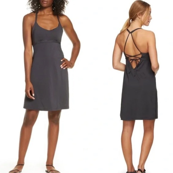 Patagonia Sundown Sally Dress Charcoal Grey - S - Picture 1 of 7